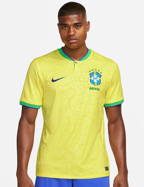 Brazil 2022 World Cup Home Shirt Soccer Jersey | Dosoccerjersey Shop