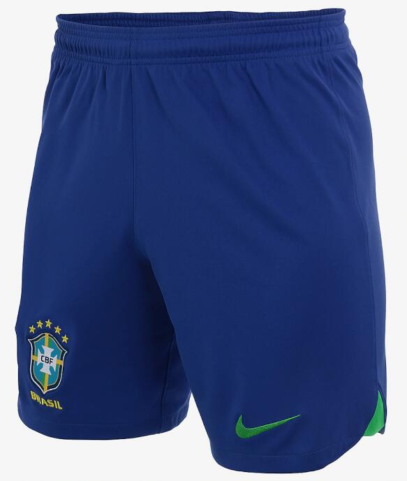 Brazil 2022/23 Home Soccer Shorts | Dosoccerjersey Shop