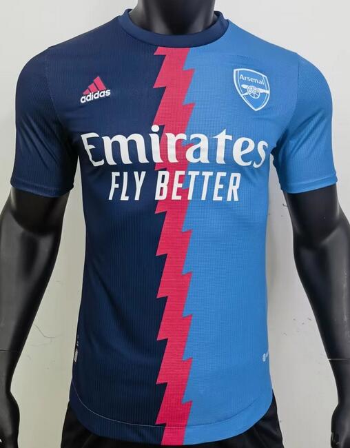Arsenal 2022/23 Blue Navy Match Version Training Shirt | Dosoccerjersey ...