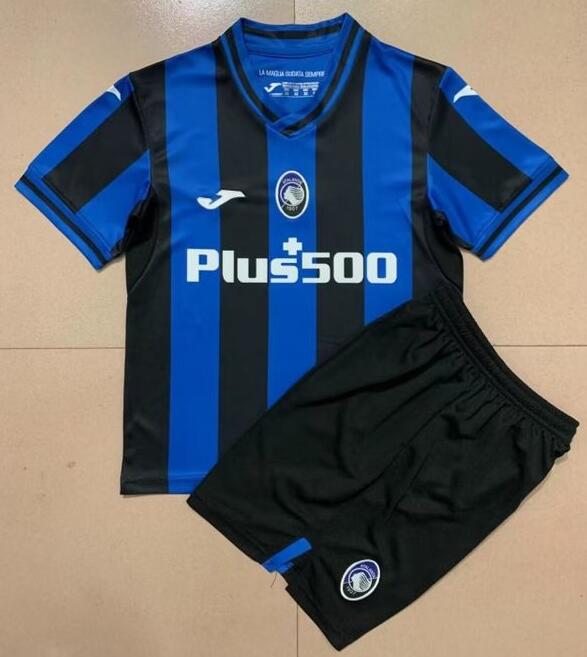 Atalanta Bergamasca Calcio 2022/23 Home Kids Soccer Kit Children Shirt ...