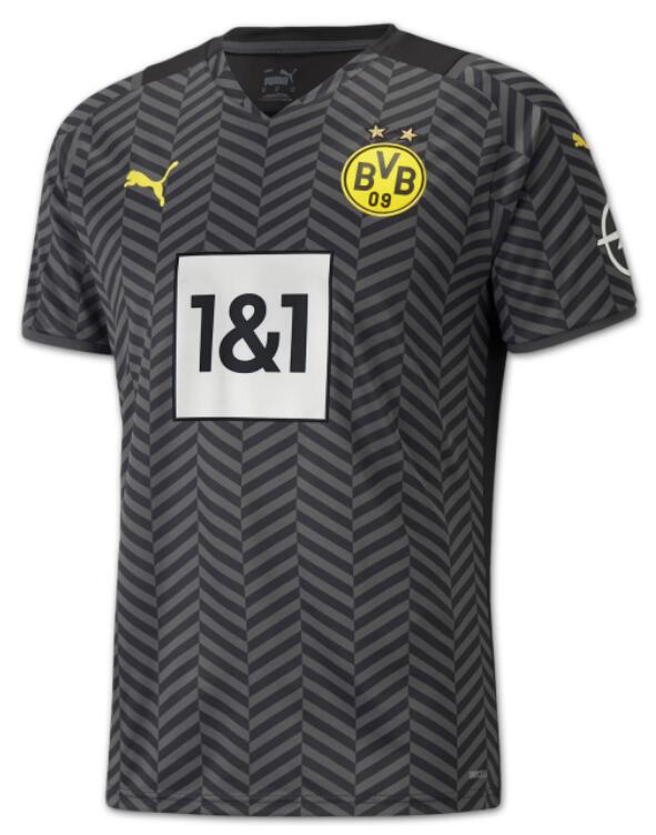 Borussia Dortmund 2021/22 Away Shirt Soccer Jersey