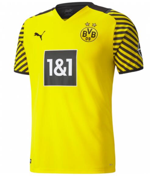 Borussia Dortmund 2021/22 Home Shirt Soccer Jersey