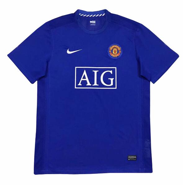 Manchester United 07/08 Away Retro Shirt Soccer Jersey | Dosoccerjersey ...