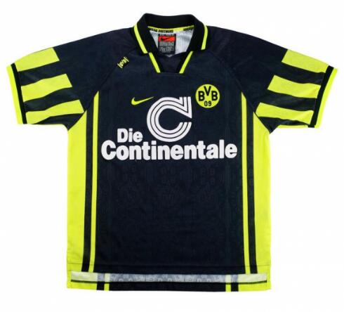 Dortmund 1996/97 Away Retro Shirt Soccer Jersey