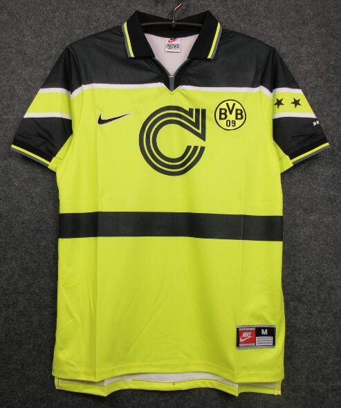 Dortmund 1997/98 Home Retro Shirt Soccer Jersey